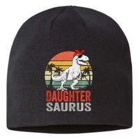 Daughtersaurus Trex Dinosaur Daughter Saurus Family Matching Long Sleeve Sustainable Beanie