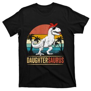 Daughtersaurus Trex Dinosaur Daughter Saurus Family Matching Long Sleeve T-Shirt