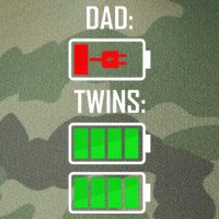 Dad Of Twins Legacy Tie Dye Trucker Hat