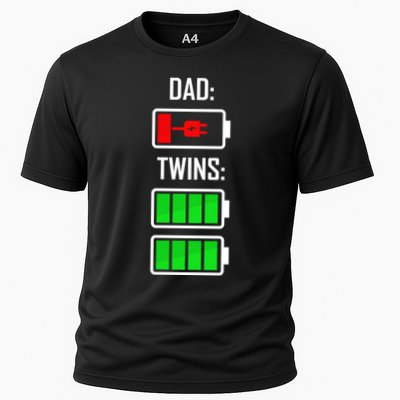 Dad Of Twins Performance Shirt