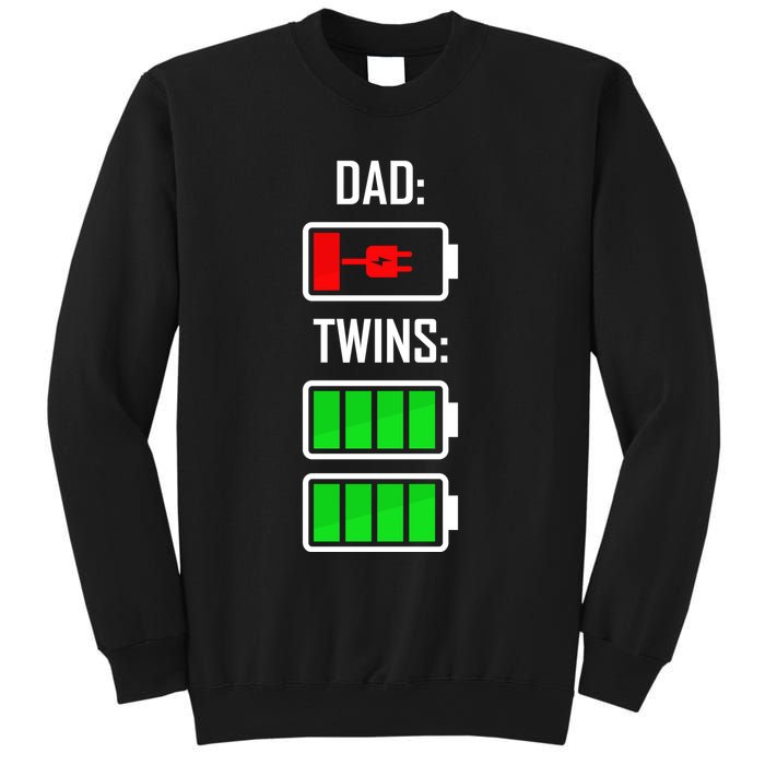 Dad Of Twins Sweatshirt