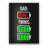 Dad Of Twins Poster