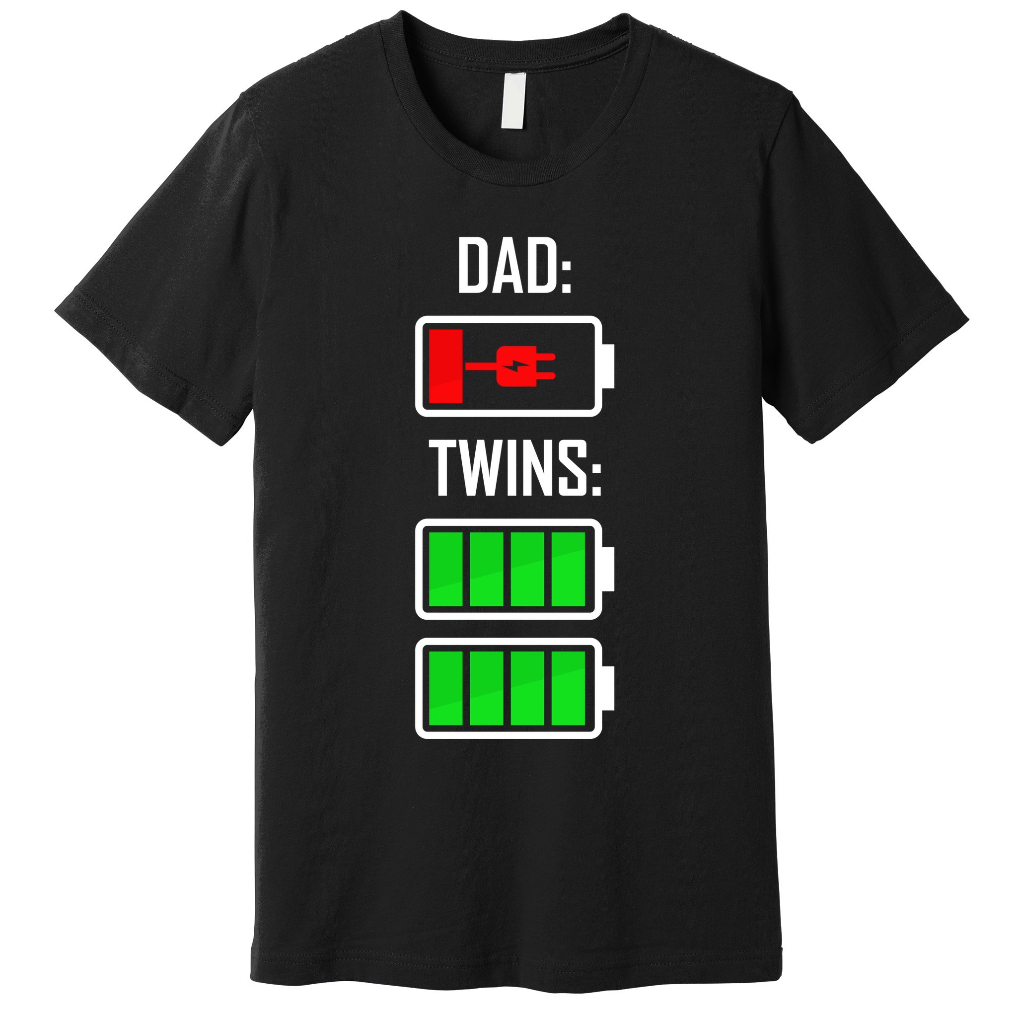 Dad Of Twins Premium T-Shirt