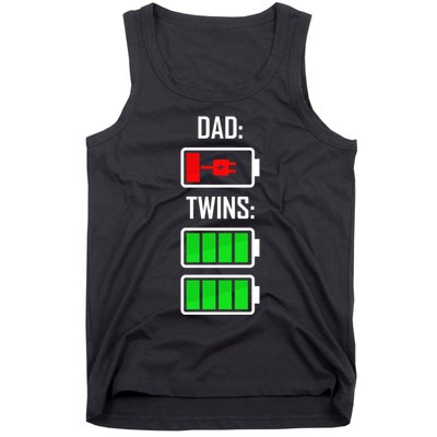 Dad Of Twins Tank Top