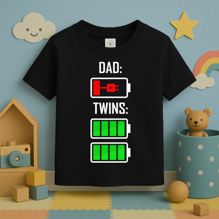 Dad Of Twins Toddler T-Shirt