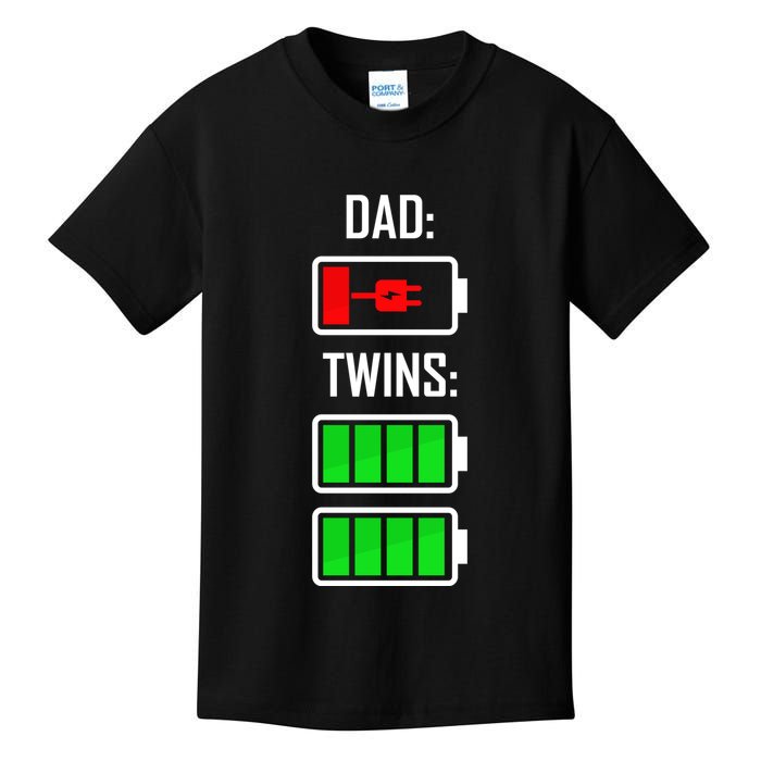 Dad Of Twins Kids T-Shirt