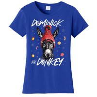 Dominick The Donkey Christmas Funny Xmas Donkey Lover Women's T-Shirt