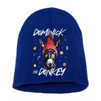 Dominick The Donkey Christmas Funny Xmas Donkey Lover Short Acrylic Beanie