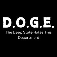 Doge The Deep State Hates This Department 7-Panel Snapback Hat
