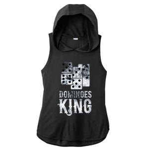 Dominoes Tiles Domino Player Dominoes Lover Ladies PosiCharge Tri-Blend Wicking Draft Hoodie Tank