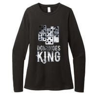 Dominoes Tiles Domino Player Dominoes Lover Womens CVC Long Sleeve Shirt