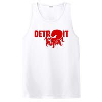 Down Town Detroit City Michigan Octopus Kraken Hockey PosiCharge Competitor Tank