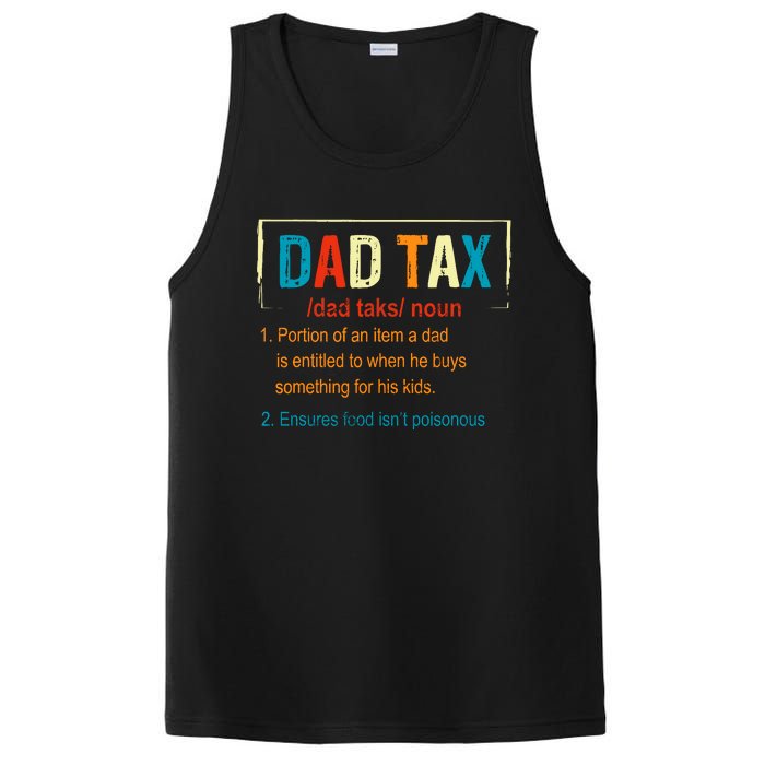 Dad Tax Definition Funny FatherS Day Boy Gift PosiCharge Competitor Tank