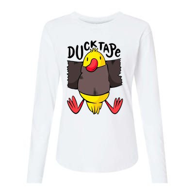 Duck Tape Womens Cotton Relaxed Long Sleeve T-Shirt