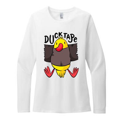 Duck Tape Womens CVC Long Sleeve Shirt