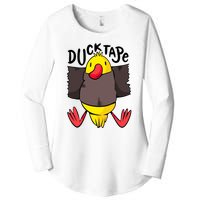 Duck Tape Women's Perfect Tri Tunic Long Sleeve Shirt