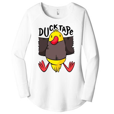 Duck Tape Women's Perfect Tri Tunic Long Sleeve Shirt