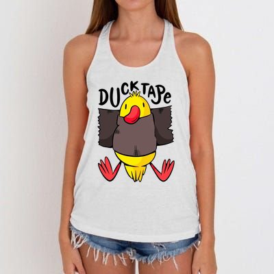 Duck Tape Women's Knotted Racerback Tank