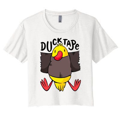 Duck Tape Women's Crop Top Tee