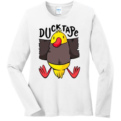 Duck Tape Ladies Long Sleeve Shirt