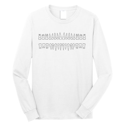 Dentist Teeth Long Sleeve Shirt