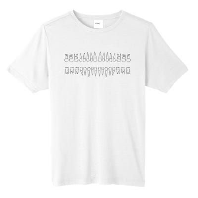 Dentist Teeth Tall Fusion ChromaSoft Performance T-Shirt