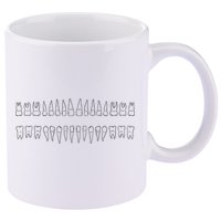 Dentist Teeth 11oz C Handle Ceramic Mug