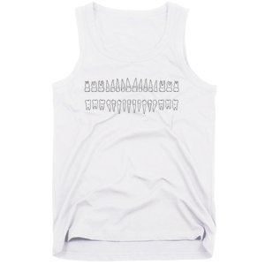 Dentist Teeth Tank Top