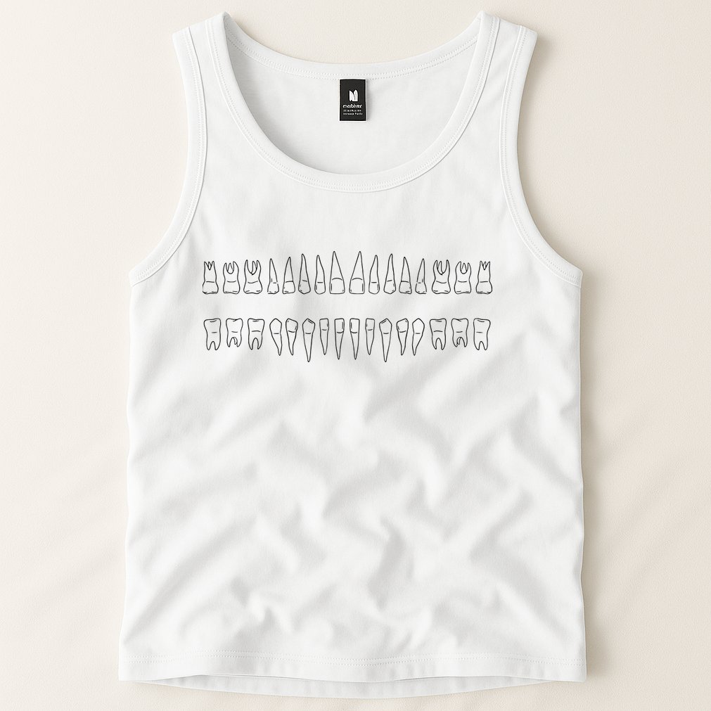 Dentist Teeth Tank Top