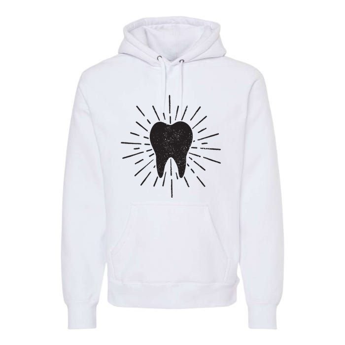 Dentist Tooth Dental Student Dental Assistant Hygienist Premium Hoodie