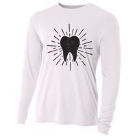 Dentist Tooth Dental Student Dental Assistant Hygienist Cooling Performance Long Sleeve Crew