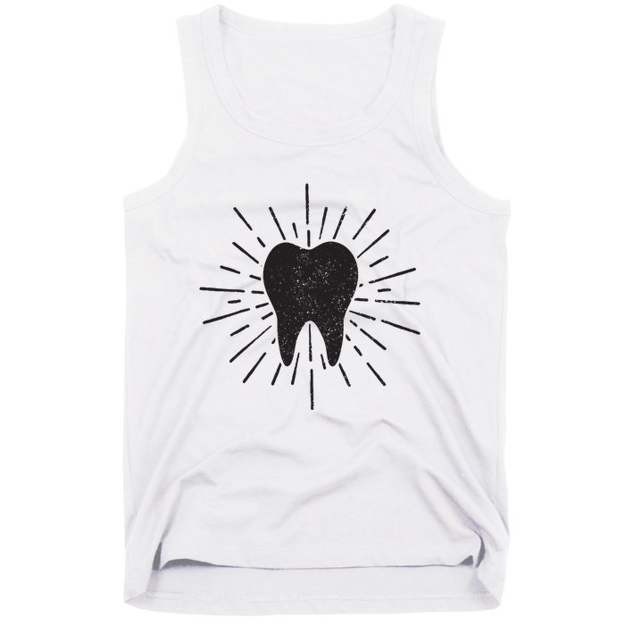 Dentist Tooth Dental Student Dental Assistant Hygienist Tank Top