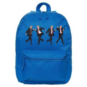 Donald Trump Dancing 2024 Patriotism Cute Gift 16 in Basic Backpack