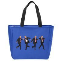 Donald Trump Dancing 2024 Patriotism Cute Gift Zip Tote Bag