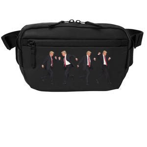 Donald Trump Dancing 2024 Patriotism Cute Gift Crossbody Pack