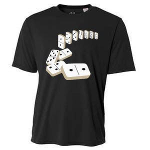 Dominoes Tiles Domino Player Dominoes Lover Cooling Performance Crew T-Shirt