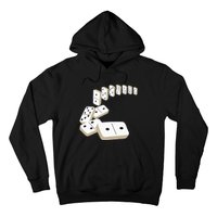 Dominoes Tiles Domino Player Dominoes Lover Hoodie