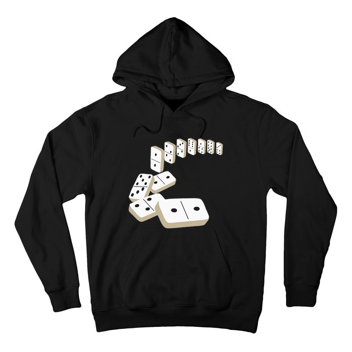 Dominoes Tiles Domino Player Dominoes Lover Hoodie