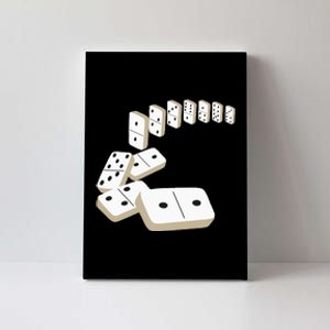 Dominoes Tiles Domino Player Dominoes Lover Canvas