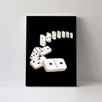 Dominoes Tiles Domino Player Dominoes Lover Canvas