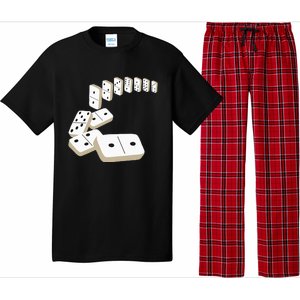 Dominoes Tiles Domino Player Dominoes Lover Pajama Set