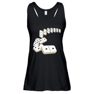 Dominoes Tiles Domino Player Dominoes Lover Ladies Essential Flowy Tank