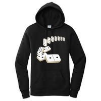 Dominoes Tiles Domino Player Dominoes Lover Women's Pullover Hoodie