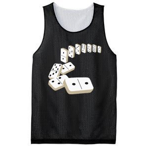 Dominoes Tiles Domino Player Dominoes Lover Mesh Reversible Basketball Jersey Tank