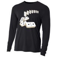 Dominoes Tiles Domino Player Dominoes Lover Cooling Performance Long Sleeve Crew