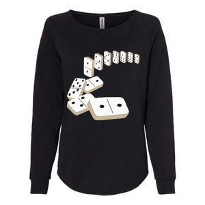 Dominoes Tiles Domino Player Dominoes Lover Womens California Wash Sweatshirt