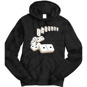 Dominoes Tiles Domino Player Dominoes Lover Tie Dye Hoodie