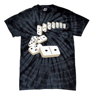 Dominoes Tiles Domino Player Dominoes Lover Tie-Dye T-Shirt