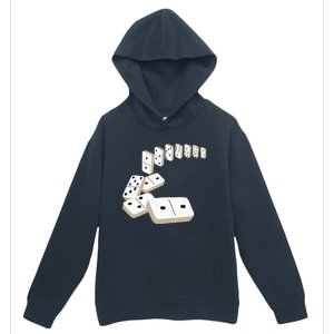 Dominoes Tiles Domino Player Dominoes Lover Urban Pullover Hoodie