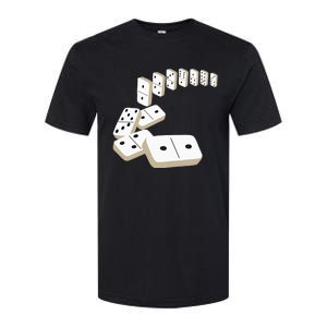 Dominoes Tiles Domino Player Dominoes Lover Softstyle CVC T-Shirt